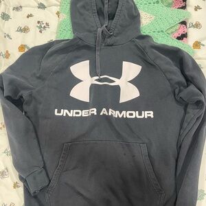 Under armor Men's Black Hoodie Sweater